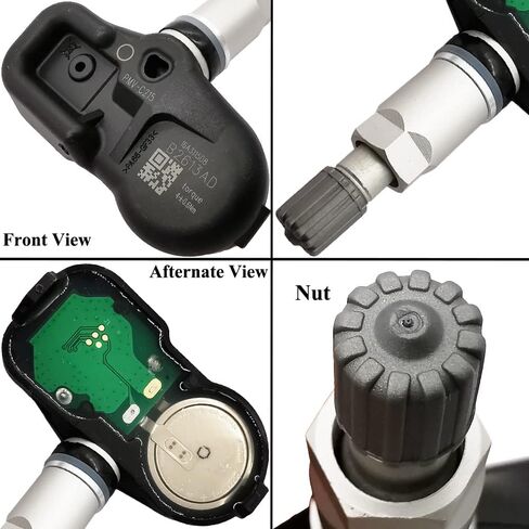 4 قطعة PMV-C215 42607-48020 مستشعر تساوي ضغط الإطارات 433 ميجا هرتز استبدال مستشعر ضغط الإطار تويوتا كامري C-HR لاند كروزر LS500h LX570 LX570H RX450h 42607F4020 in Saudi Arabia