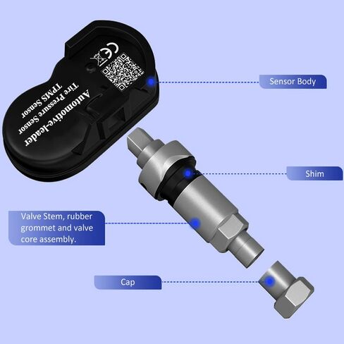 4 قطعة PMV-C215 42607-48020 مستشعر تساوي ضغط الإطارات 433 ميجا هرتز استبدال مستشعر ضغط الإطار تويوتا كامري C-HR لاند كروزر LS500h LX570 LX570H RX450h 42607F4020 in Saudi Arabia