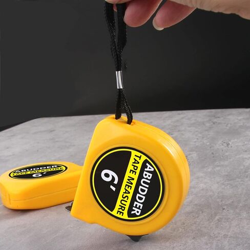 Small Tape Measures,6 Pack Measuring Tapes, Easy Read Measurement Tape Retractable with Metric and Inch, Self Lock Tape Rule Tape Measure 6 FT in Saudi Arabia
