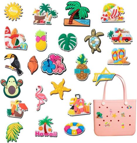 Beach Charms for Bogg Bag Charms Accessories in Saudi Arabia