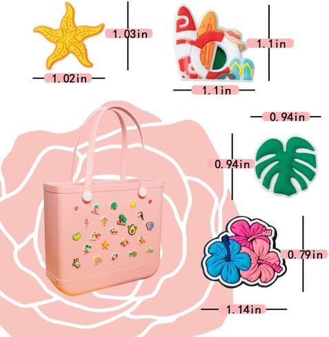 Beach Charms for Bogg Bag Charms Accessories in Saudi Arabia