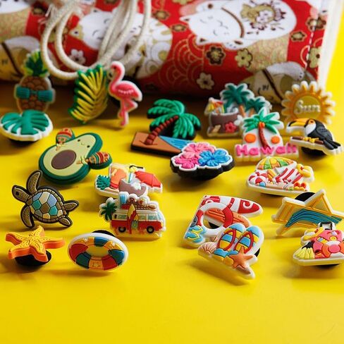 Beach Charms for Bogg Bag Charms Accessories in Saudi Arabia