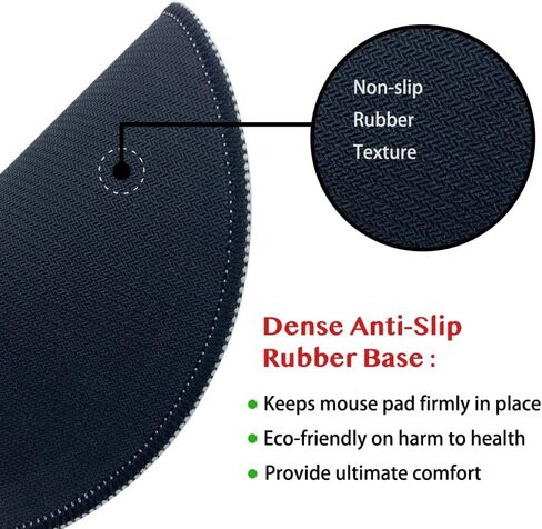 ZHANTUONE Funny Cat Round Mouse pad with Non-Slip Rubber and Stitched Edges Desk Accessories Office Gifts for Women Friends Daughter Friendship Birthday Gifts in Kuwait