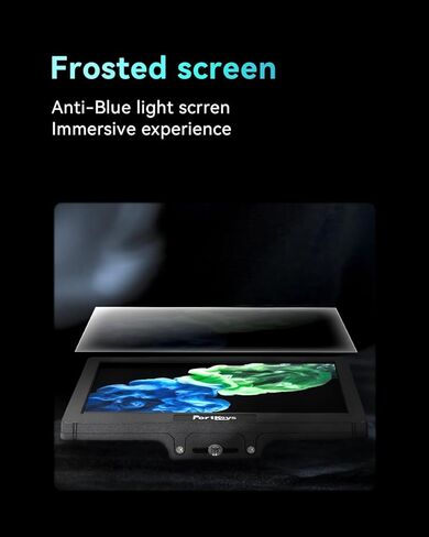 شاشة كاميرا HD7H II مقاس 7 بوصة عالية الدقة HDMI عالية السطوع على شاشة الكاميرا مع رسم بياني لوما، لون زائف، مزود طاقة بطارية من سلسلة NP-F in Kuwait