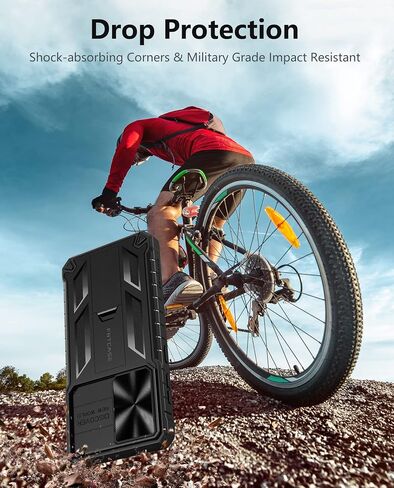 FNTCASE for Samsung Galaxy S23 Case: Military Grade Drop Proof Protection Rugged Protective Cell Phone Cover with Kickstand | Shockproof TPU Matte Textured Sturdy Bumper Cases for Galaxy S23 5G 6.1'' in Saudi Arabia