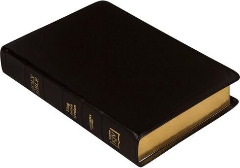 KJV Note Taker's Bible - إصدار جلد الخراف جلد الخراف باللون الأسود in Saudi Arabia