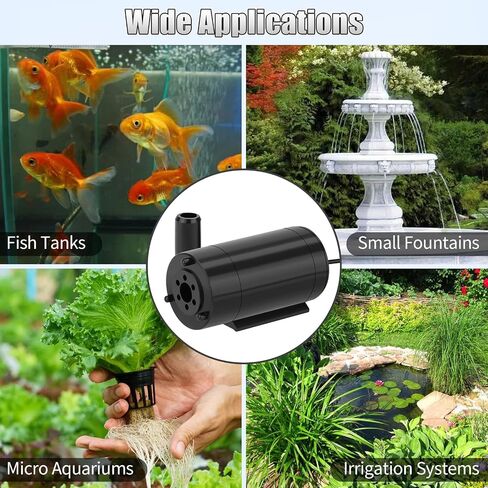 3 Pcs USB Small Submersible Water Pump Tiny Mini Water Pump for Fountain Micro Aquarium Fish Tank Garden Irrigation System in Saudi Arabia