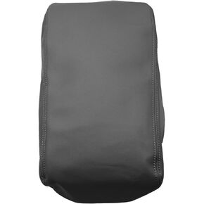 Car Center Console Lid Armrest Seat Box Cover Protector with Double-Sided Tape Replacement for Toyota Avalon 2005 2006 2007 2008 2009 2010 2011 2012, Black