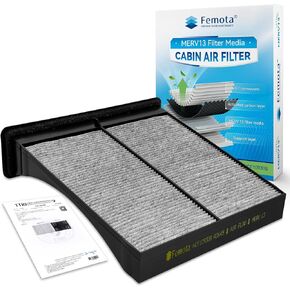 MERV 13 Cabin Air Filter with Activated Carbon, CF10930 for Subaru Crosstrek, Forester, Impreza, WRX, WRX STI, XV Crosstrek.
