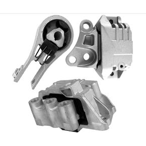 Carbhub 68363756AA Engine Motor Transmission Mount Set Fit for Jeep Renegade 2.4L Fiat 500X 2.4L Replace Number 68363756AA 68363755AA 68258599AA 68246578AA 68246572AA 68254672AA