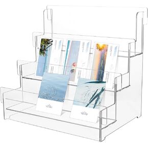 حامل عرض بطاقات التهنئة من الأكريليك، حامل عرض الملصقات للبائعين، حامل بطاقة العمل، منظم البريد، منظم البريد، رفوف عرض البيع بالتجزئة، حامل وسادة الطوابع، رف تخزين لمكتب البيع بالتجزئة in Kuwait
