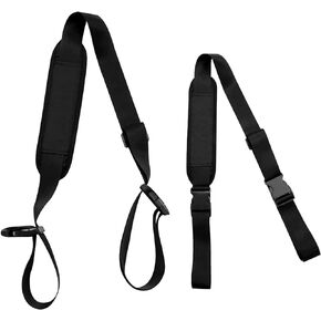 2 Pack Carry Strap for Beach Chair Folding Chair, Adjustable Camp Chair Replacement Universal Folding Chair Carry Strap for Beaches Camping Backpacking Picnics Outdoor, Black