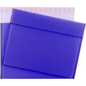 رسائل بريد فقاعية زرقاء ذات فتحة جانبية مقاس 13 × 10 بوصة (25 حزمة) in Kuwait