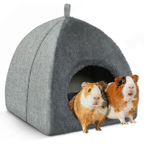 Guinea Pig Hideout - Cozy Guinea Pig House with Soft Bed in Kuwait