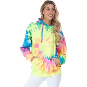 DARESAY Womens Tie Dye Pullover Hoodie Fleece Sweatshirts -Sizes Up to 5XL