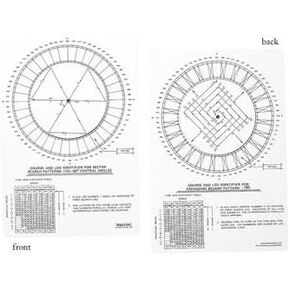 Weems & Plath Marine Navigation Course and Leg Identifier for Search and Rescue