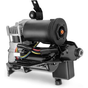 A-Premium Air Suspension Compressor Compatible with Ford Expedition & Lincoln Navigator 2004-2006, with Bracket, with Dryer, Replace# 6L1Z5319AA, 1L1Z5319AA