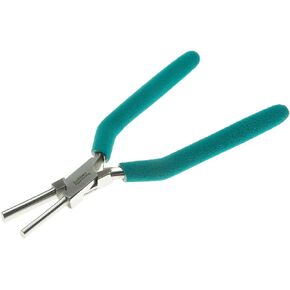 كماشة مغزل بيضاوي من Wubbers PLR-1570، مقاس متوسط، مقاسات الفك 6 × 4 مم و7.5 × 5 مم