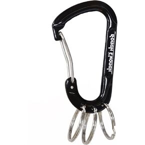 Rough Enough Carabiner Keychain Key Organizer Clip on with Key Ring for Men