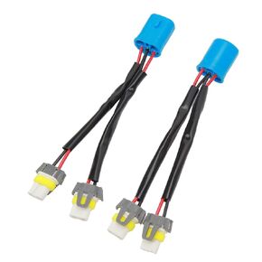 Headlights Wiring Harness Connector, 2Pcs Headlights Splitter Wiring Harness 9007 Male to 9005 9006 Female for Truck Pickup LED Wire Cable Plug