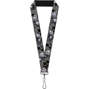 Buckle Down Lanyard-1.0-Nightmare Before Christmas 3-Jack Poses/peep