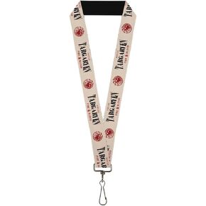 Buckle-Down Game of Thrones Lanyard, Game of Thrones Targaryen House of Fire and Blood Sigil, Elastic