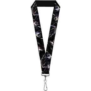 Lanyard Batman 4 Vivid Action Poses Black