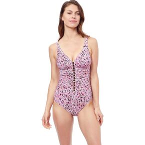 Profile by Gottex Women's Standard Pretty Wild D-Cup One Piece