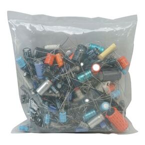 Jameco Valuepro GB102 Radial Axial and Snap Electrolytic Capacitors, 100 Piece