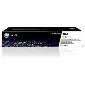 HP 116A Yellow Toner Cartridge | Works with HP Color Laser 150 Series, HP Color Laser MFP 178, 179 Series | W2062A