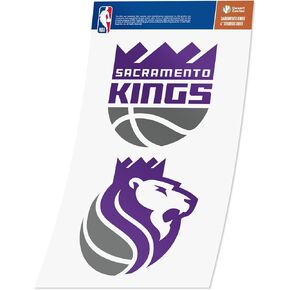 Desert Cactus Sacramento Kings NBA Officially Licensed Sticker Vinyl Decal Laptop Water Bottle Car Scrapbook (4 Inch)