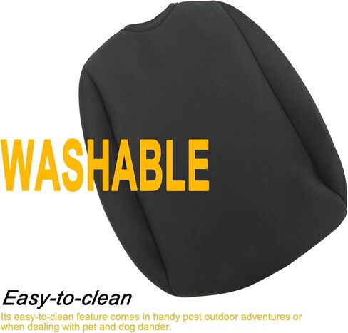 Center Console Cover Armrest Cushion Mat Pad Cover for Jeep Wrangler JK JKU 2011-2018,Neoprene Armrest Box Cover,Black in Saudi Arabia