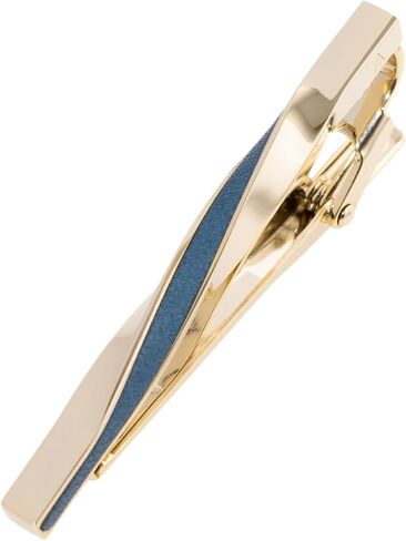 [TAVARAT] Tie Clip Tie Clips for Men Genuine Leather Tie Bar Tie Pin Limited color Tps-078lgd in Saudi Arabia