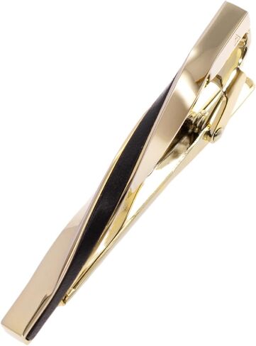[TAVARAT] Tie Clip Tie Clips for Men Genuine Leather Tie Bar Tie Pin Limited color Tps-078lgd in Saudi Arabia