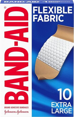 Band-AID Flexible Fabric Bandages One Size Travel Pack, 8 Each (Pack of 24) in Saudi Arabia