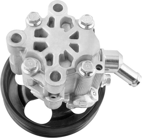 Power Steering Pump, with Pulley, Compatible with Toyota Tundra 2007 2008 2009, V8 4.7L, Replace # 21-5488 443100C080 in Saudi Arabia