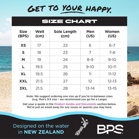 BPS ‘Aqua Series’ 3mm Neoprene Water Socks for Sand, Beach, Soccer, Volleyball, Wetsuit Booties in Kuwait
