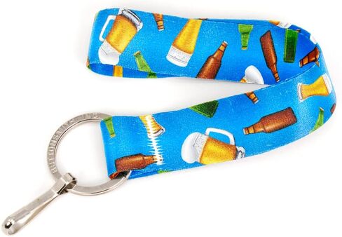 Buttonsmith Fun Keychain Wristlet - Made in The USA in Saudi Arabia