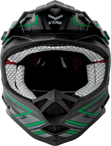 VCAN VX38Y Youth Kids ATV Motorcross Offroad Dirt Bike Motorcycle Goggles Gloves Downhill Helmet DOT Approved in Saudi Arabia