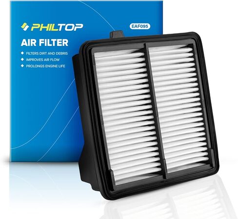 PHILTOP Engine Air Filter, EAF095 (CA10650) Replacement for FIT 1.5L L4 (2009-2013) Sport/Base, (2009-2014 Canada) DX LX DX-A, Premium Air Filter, Protect Engine & Improves Acceleration in Saudi Arabia