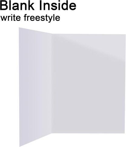 بطاقة عيد الأب من AZAZA مع مغلفات، حزمة واحدة 5x7 بطاقة مع مغلفات، بطاقة تصميم ربطة عنق لعيد الأب السعيد ومغلف مختوم من رقائق الذهب الأزرق in Kuwait