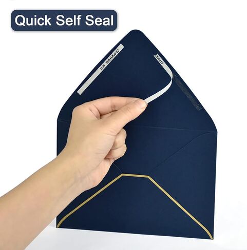 بطاقة عيد الأب من AZAZA مع مغلفات، حزمة واحدة 5x7 بطاقة مع مغلفات، بطاقة تصميم ربطة عنق لعيد الأب السعيد ومغلف مختوم من رقائق الذهب الأزرق in Kuwait