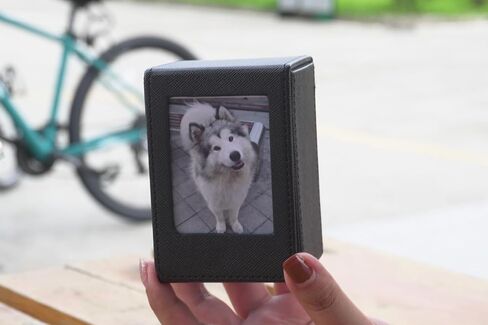 إطار حقيبة تخزين حامل صور فيلم TYUANDOUER Mini 2x3 لفيلم Fujifilm Instax Mini 12/11/9/8/7+/7s/40/EVO/Mini Link، صندوق تخزين صور بولارويد من جلد البولي يوريثان لفيلم Fujifilm Instax Mini - أسود in Kuwait