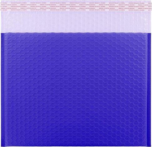 رسائل بريد فقاعية زرقاء ذات فتحة جانبية مقاس 13 × 10 بوصة (25 حزمة) in Kuwait