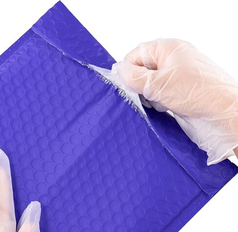 رسائل بريد فقاعية زرقاء ذات فتحة جانبية مقاس 13 × 10 بوصة (25 حزمة) in Kuwait