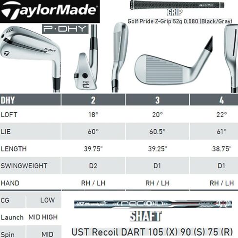 TaylorMade Golf P DHY Utility Iron in Saudi Arabia