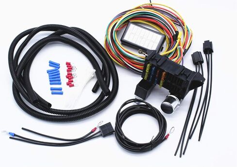 8 Circuit Wire Kit Universal Wiring Harness in Saudi Arabia