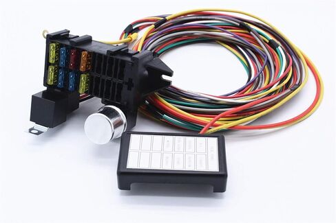 8 Circuit Wire Kit Universal Wiring Harness in Saudi Arabia