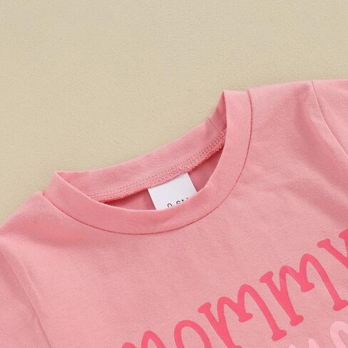 مجموعة سراويل قصيرة للفتيات الصغيرات I Get My Attitude From All Women ملابس علوية مضحكة مطبوع عليها حروف + شورت سادة قطعتين ملابس صيفية للأطفال الصغار in Saudi Arabia