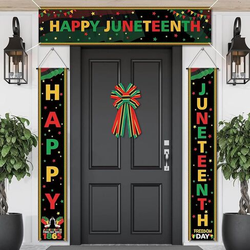 شريط شهر التاريخ الأسود لتزيين Juneteenth، لوازم حفلات Juneteenth السعيدة، شريط خيش أمريكي أفريقي لتغليف الهدايا، إكليل من الزهور، ديكور حفلات يوم الحرية، 2.5 بوصة × 10 سنوات in Saudi Arabia